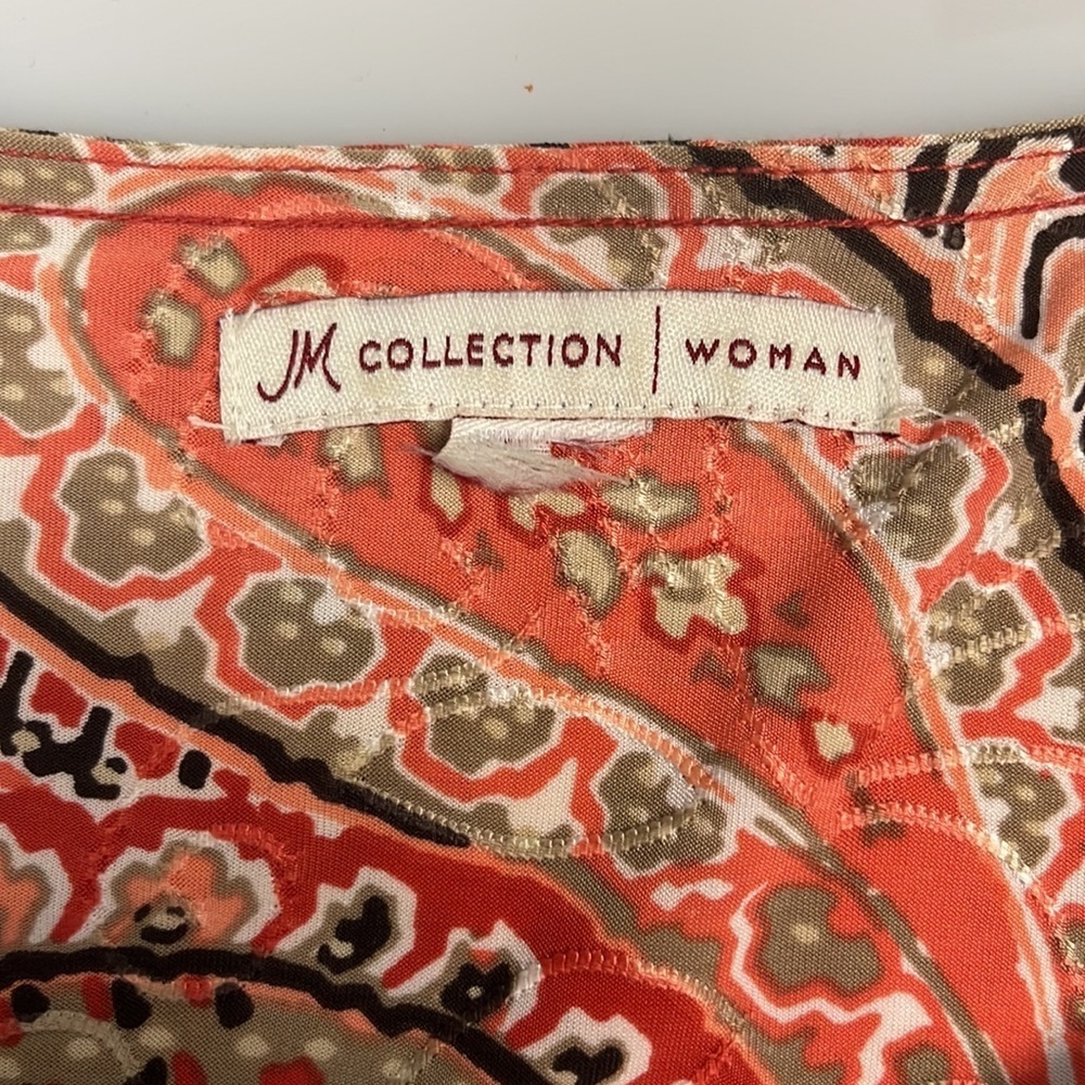 JM Collection Blouse - Picture 4 of 4